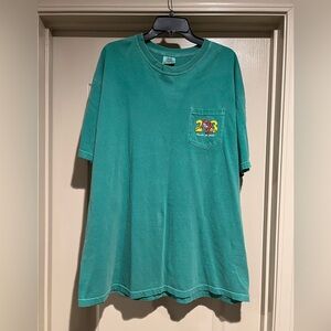 Comfort Colors 2XL Green Graphic T-Shirt